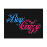 Boy Crazy Crush In Love Postcards