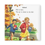 Boy & Girl Back to School Refrigerator Magnets