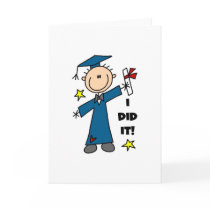 Boy Graduate Greeting Card