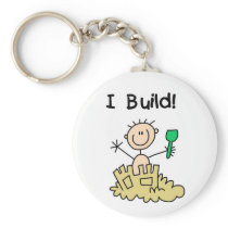 Boy I Build Castles Tshirts and Gifts Key Chains
