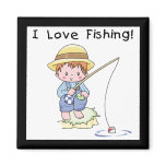 Boy I Love Fishing Tshirts and Gifts magnets
