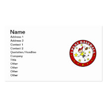 Boy I Play Baseball T-shirts and Gifts Business Card