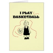 Boy I Play Basketball T-shirts and Gifts Cards