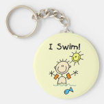 Boy I Swim T-shirts and Gifts Key Chains