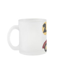 Boy in Red Car 2nd Birthday Tshirts and Gifts Mugs