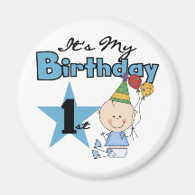 Boy It's My Birthday Tshirts and Gifts Refrigerator Magnet