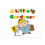 Boy Little Gardener Tshirts and Gifts Postcard