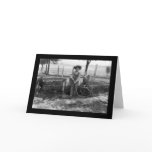 Boy on a Farm 1914 Greeting Cards