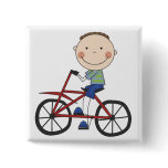 Boy on Bicycle Tshirts and Gifts Pins