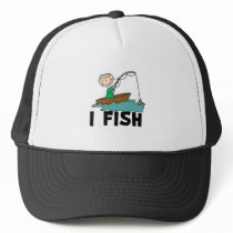 Boy on Boat I Fish