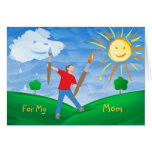Boy Painting Skies
