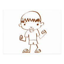 boy post card
