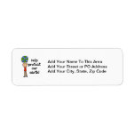 Boy Protect Our Earth T-shirts and Gifts Return Address Label