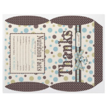 Boy Puff Box Template B Personalized Flyer