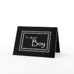 BOY Ring Bearer Wedding Invitation Greeting Cards