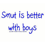 boy smut ringer T-shirt
