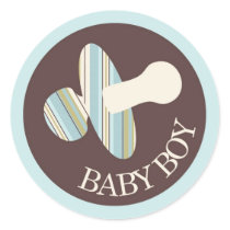 Boy Square Sticker D