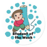 Boy Student of the Week Stickers