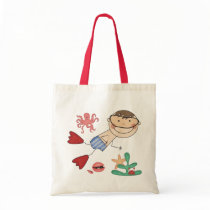 Boy Swimming T-shirts and Gifts Canvas Bags