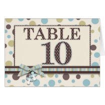 Boy Table Card 10