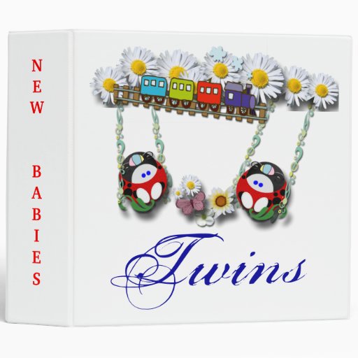 Boy Twins Vinyl Binder
