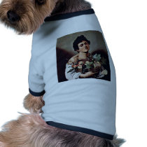 Boy With A Basket Of Fruit By Michelangelo Merisi Pet Shirt