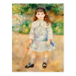 Boy with a Whip, Auguste Renoir Postcards