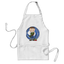 Boy With Fish Tshirts and Gifts Apron