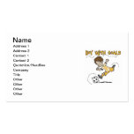 Boy With Goals T-shirts and Gifts Business Cards