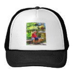 Boy With Yoyo Mesh Hat