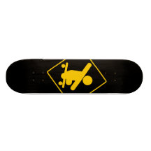 "Boy Without Legs Crossing" Skateboard