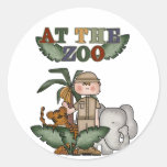 Boy Zoo Keeper Tshirts and Gifts Stickers