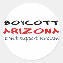 Boycott Arizona Autocollants