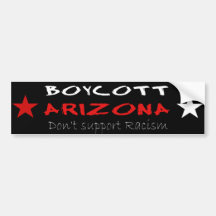 Boycott Arizona Bumper Sticker