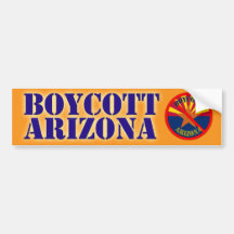 Boycott Arizona Bumper Sticker