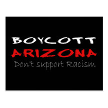 Boycott Arizona Post Cards