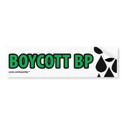Boycott BP Bumper Sticker by boycottbp