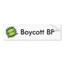 Boycott BP Bumper Sticker