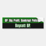 Boycott BP Bumper Sticker