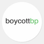Boycott BP Sticker