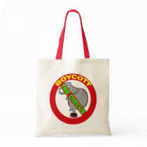 BOYCOTT THE CIRCUS CANVAS BAGS