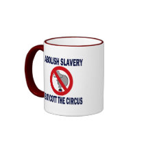 BOYCOTT THE CIRCUS MUGS