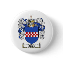 BOYD FAMILY CREST -  BOYD COAT OF ARMS BUTTON