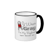 Boyfriend - Grey Ribbon Awareness Mug