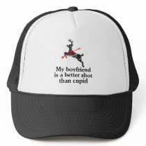 Boyfriend is a better shot than Cupid Hat
