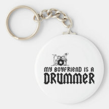 Boyfriend is a Drummer Key Chains