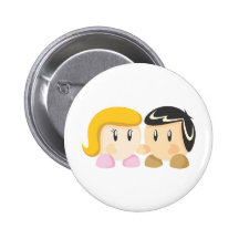 Boyfriend Loves Girlfriend Buttons