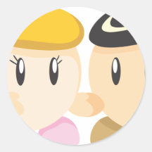 Boyfriend Loves Girlfriend Sticker