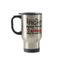Boyfriend Means World To Me Diabetes Coffee Mugs