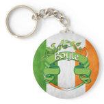 Boyle Irish Shield Keychain
